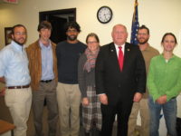 Young PA Farmers pay their Congressman a visit on Behalf of Beginning Farmers