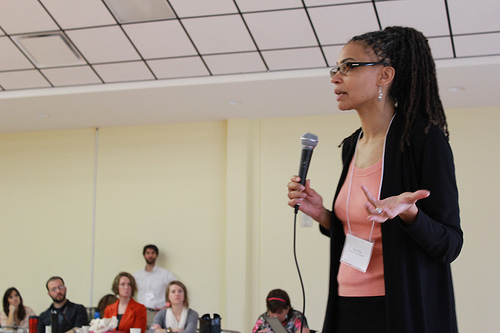Maya Wiley of CSI addresses the NSAC winter meeting